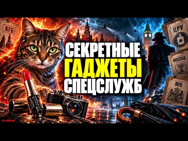 A listening cat, an explosive rat, and a lipstick gun: 100 years of espionage
