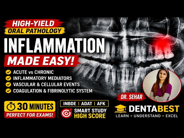 DON'T MISS This Inflammation Topic! | High-Yield Pathology for Dental Boards