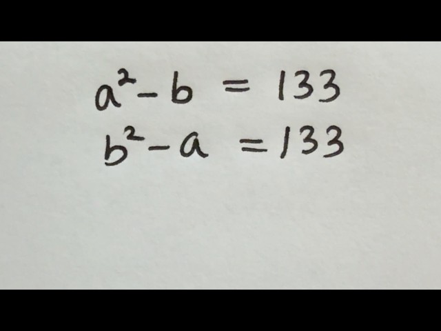 The German Math Olympiad Problem That 99% of Students Get Wrong! | Math Olympiad Mathematics