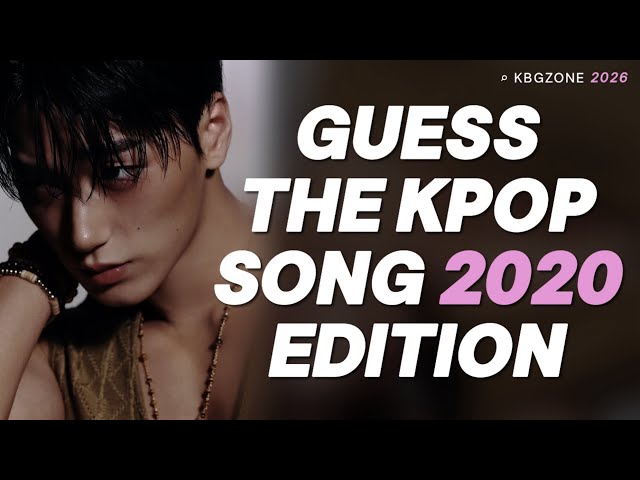 GUESS THE 2020 KPOP BOY GROUP SONG | KBGZONE (KPOP GAMES)