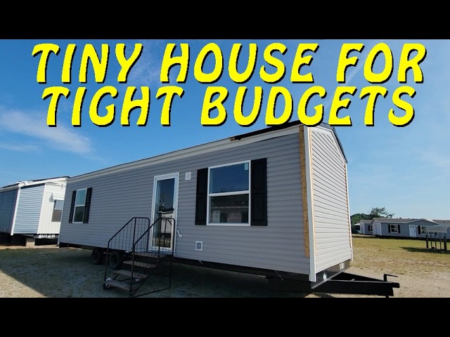 TRULY AFFORDABLE "TINY" HOUSE - MINI MOBILE - Low Cost Alt!