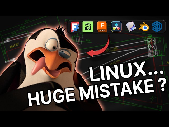 I switched my business to Linux ... HUGE Mistake? (Engineering & Content Creation)