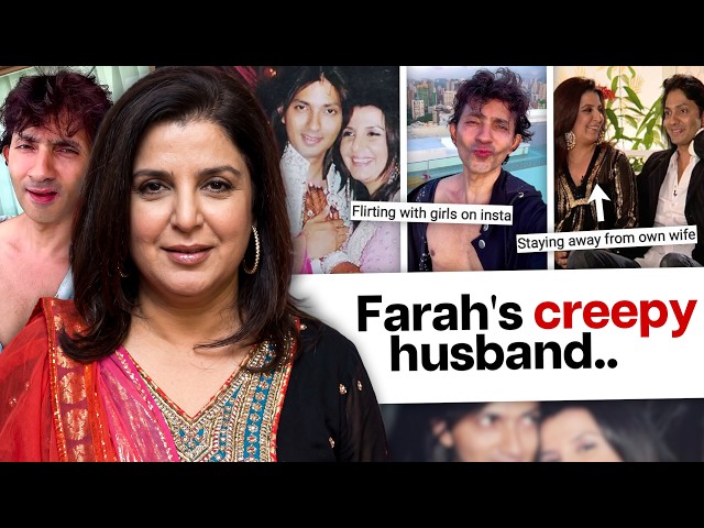 Farah Khan’s HUSBAND SUDDENLY ACTING WEIRD|FLIRTING with RANDOM GIRLS on INSTA| AGE SHAMING WIFE?