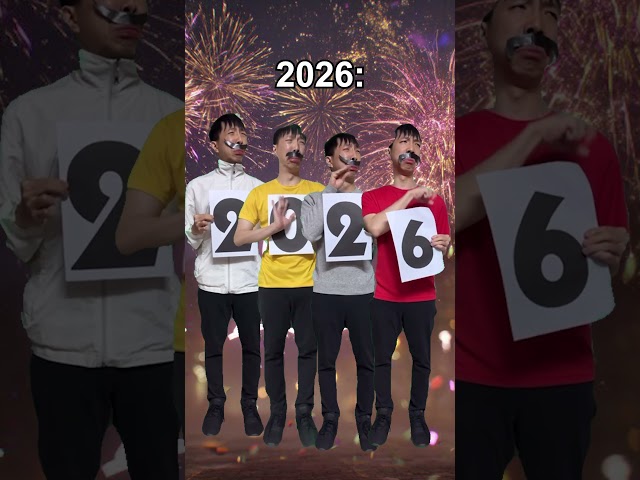 Say goodbye to 2025 in 2026 #shorts