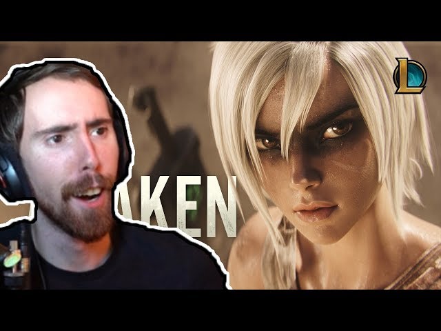 Asmongold Reacts To New League Of Legends Cinematic "AWAKEN"!
