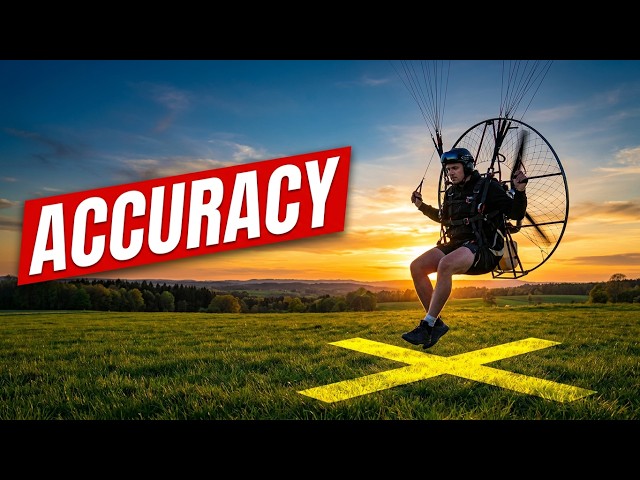 Watch This Paramotor Land With Pinpoint Accuracy