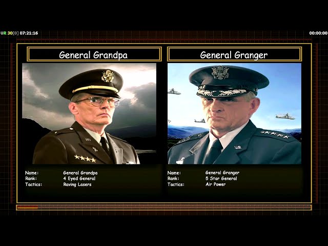 CnC Generals Zero Hour Shockwave Chaos; Generals Challenge: Laser vs Air
