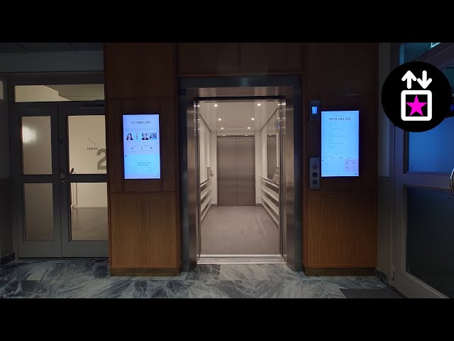 Sundbyberg, SWE: Modernised by Amsler - KONE Hydraulic Elevator at Landsvägen 37