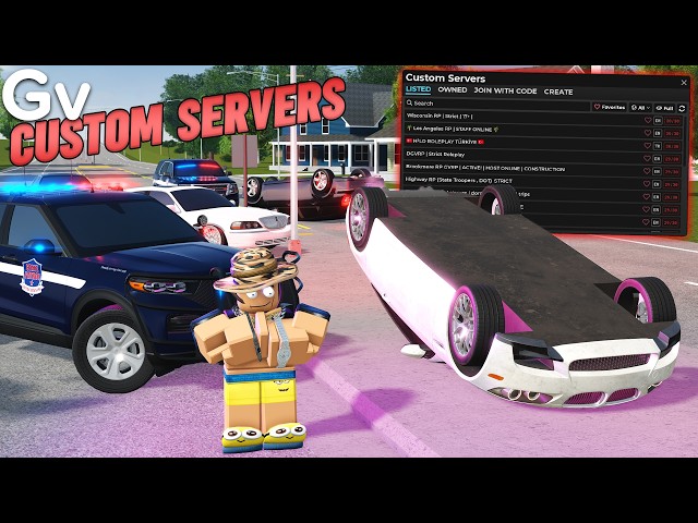 TRYING TO RP IN GREENVILLE CUSTOM RP SERVERS...