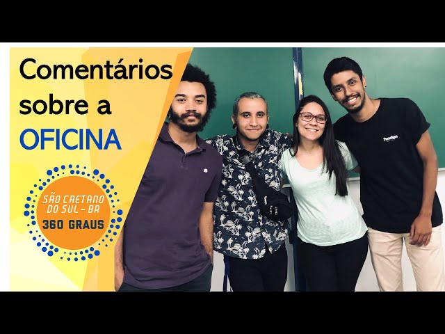 Comentários sobre a oficina / Comentarios sobre el taller
