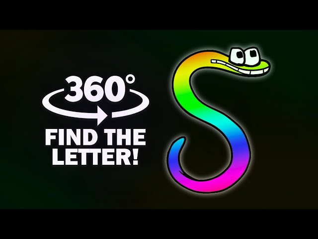 Alphabet Lore S - FINDING CHALLENGE #22 | 360 Degree Video
