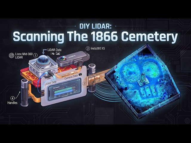 Scanning The 1866 Cemetery - DIY LiDAR
