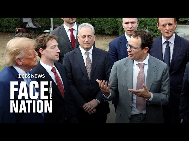 Trump tells AI leaders to police themselves in "morally binding" agreement