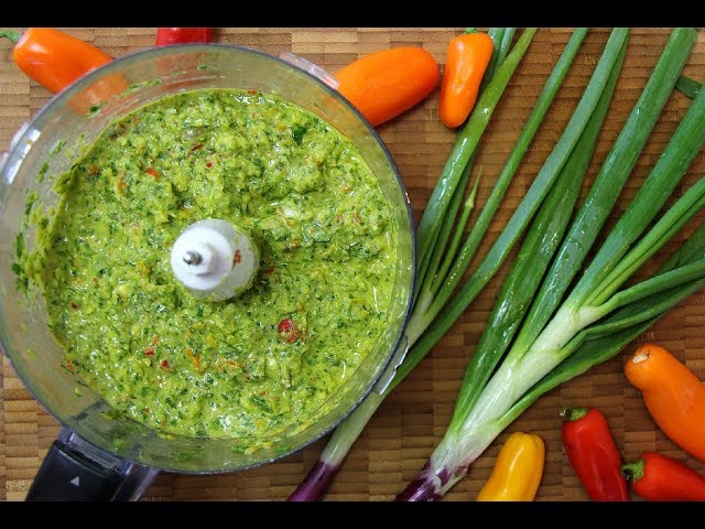 Caribbean Green Seasoning -The Ultimate Marinade | CaribbeanPot.com
