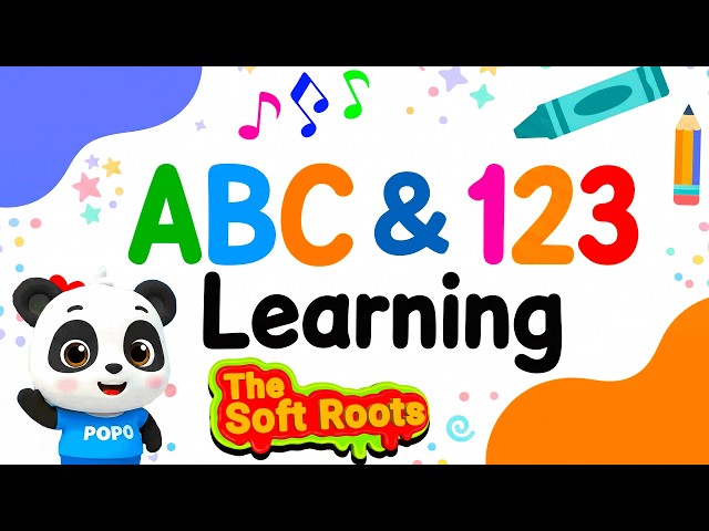 Preschool Learning activities for 3 year olds at home | Learn ABC Phonics Shapes Numbers Colors 🌈