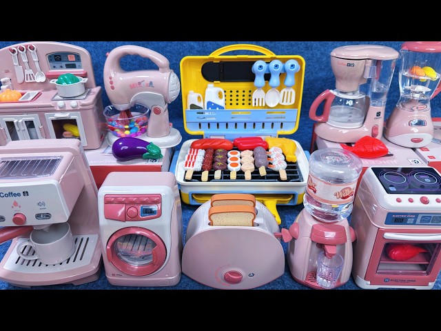 17 Minutes Satisfying with Unboxing Automatic Kitchen Appliance Playset ASMR | Review Toys
