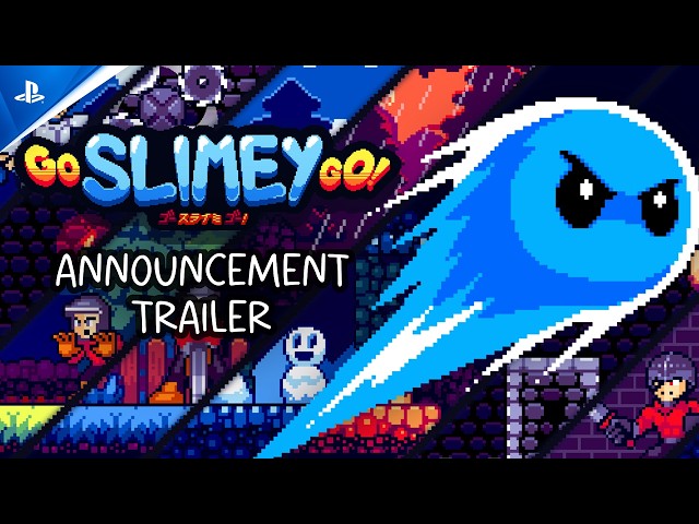 Go Slimey Go! - Announcement Trailer | PS5 & PS4 Games