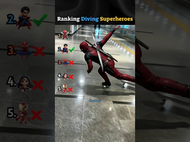 Ranking  Diving  Superheroes