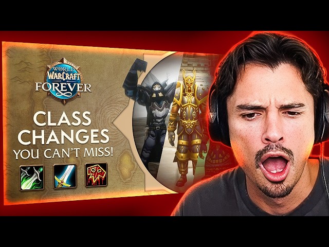Blizzard Just REVEALED WoW Forever Class Changes