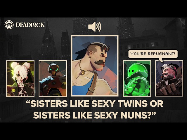 All New LASH Hero Interactions (Including BEBOP!) | Valve's DEADLOCK