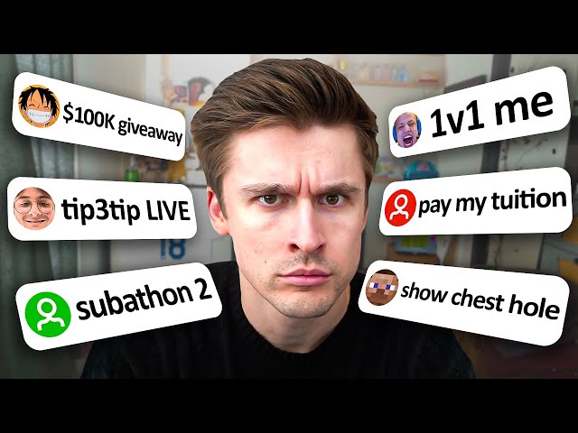 Your stream ideas suck