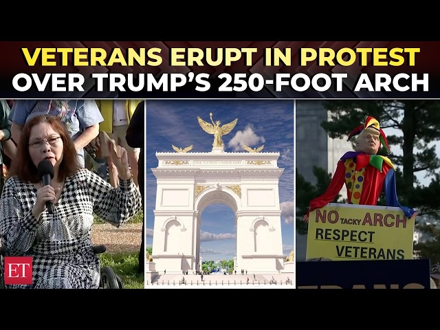 'How dare he!': Veterans blast Trump’s 250-Foot Triumphal Arch plan near Arlington National Cemetery