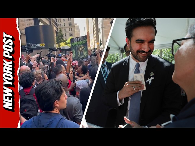 'Mamdani’s Gotta Go': Furious Protesters Target Mayor During 9/11 Anniversary