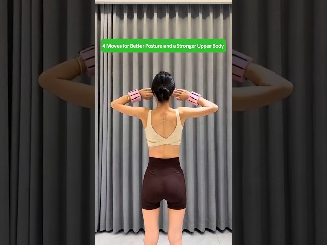4 Simple Home Exercises That Can Help You Build Better Posture and Stronger Shoulders