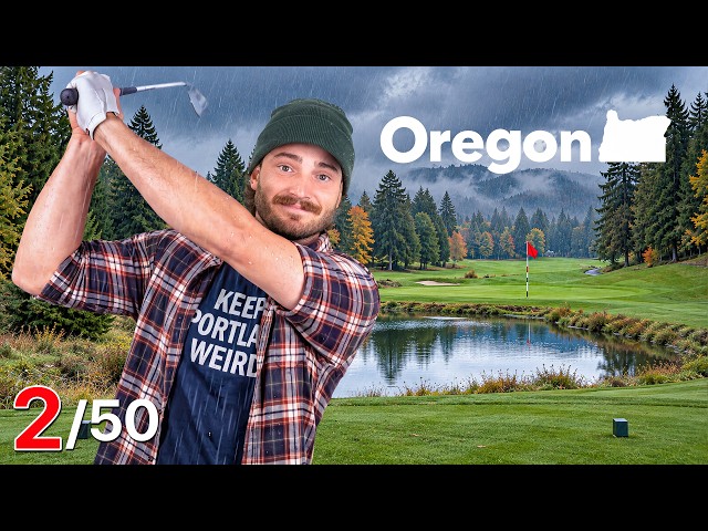 Golfing in 50 States in 50 Days - Oregon