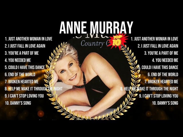 Anne Murray Greatest Hits ~ Top 10 Best Songs To Listen in 2024