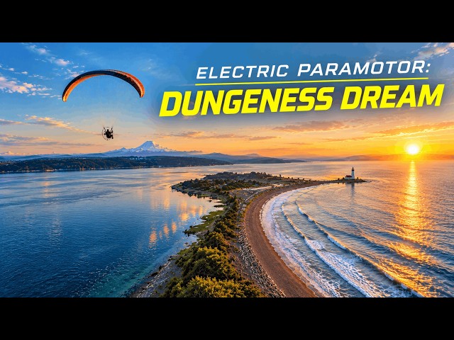 Electric Paramotor: Bucket List Flight!