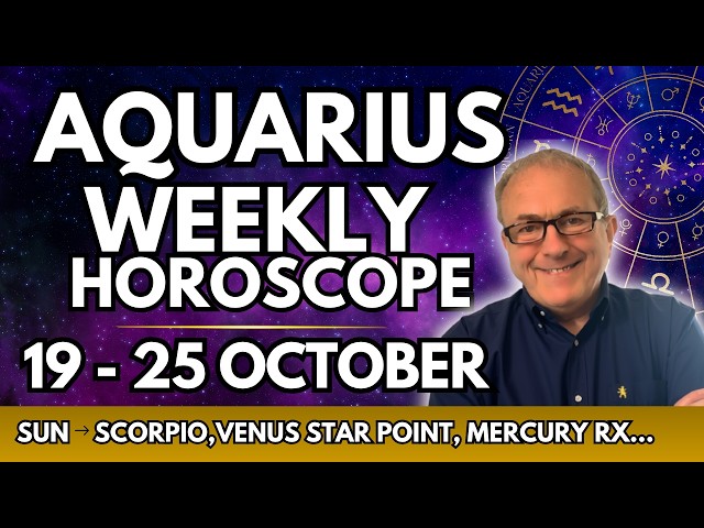 AQUARIUS Weekly Horoscope 19-25 October, 2026 🏺 (Sun, Moon, Asc) An Old Opportunity Returns!