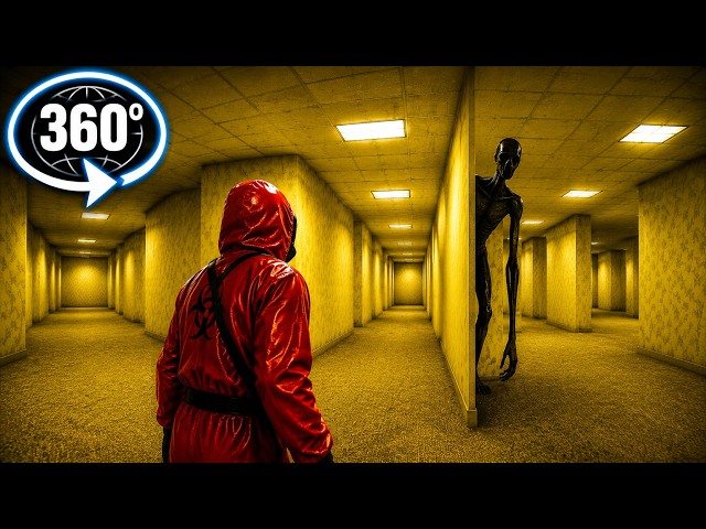 The Backrooms 360° | Escape the Entity If You Can
