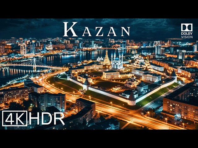 Kazan, Russia 🇷🇺 by Drone 4K HDR ULTRA HD 60FPS Dolby Vision™ Drone