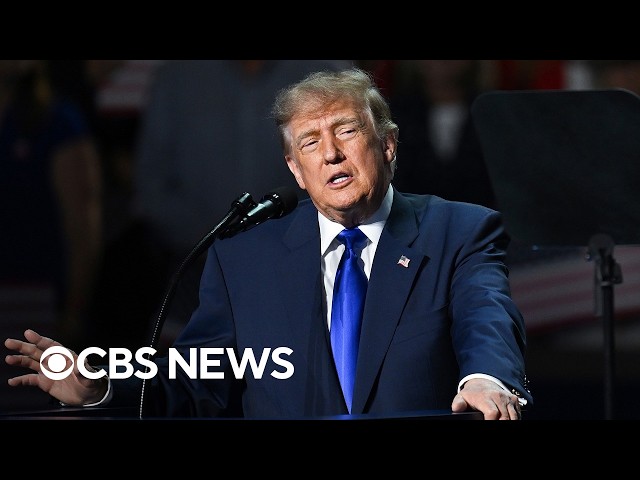 Trump speaks on Day 1 of Republicans' first midterm convention | full video