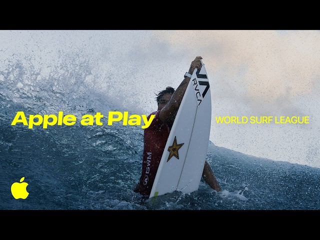 World Surf League x Apple: como o Apple Watch mudou o Surfe Profissional