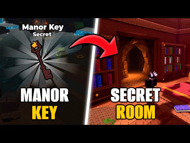 (FULL GUIDE!) How to GET MANOR KEY + SECRET MANOR ROOM of Steal An Egg Roblox!