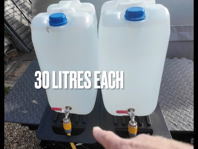 Can a Karcher K2 pick up water from a basic gravity fed spotless water system