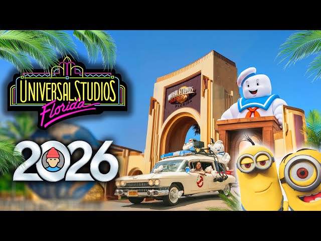 Universal Studios Florida RIDES & ATTRACTIONS | 2026 | Universal Orlando Resort