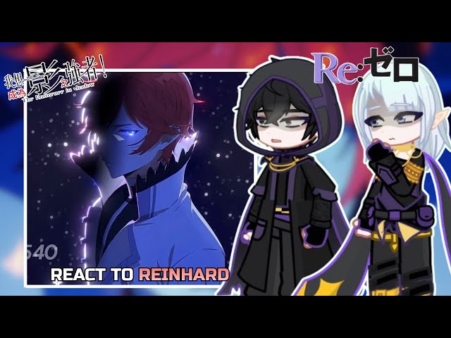 The Eminence in Shadow React to REINHARD VAN ASTREA | RE:ZERO | PUT VIDEO ON 2X | Gacha React