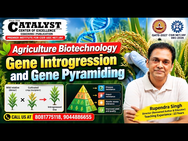 Gene Introgression vs Gene Pyramiding | CSIR NET Life Sciences