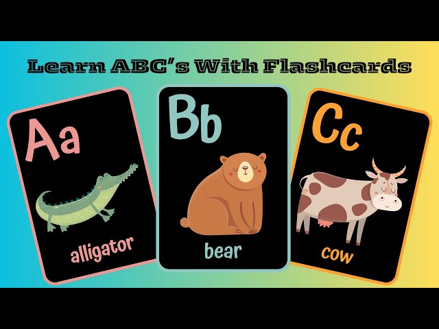 Fun ABC Flashcards For Kids With Funny Alphabet 🔠 Illustrations And Activities | Little Baby Sprout