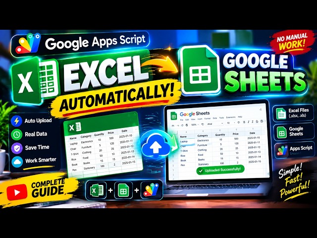 Build a Professional Excel Import System with Login & Data Validation  Google Apps Script