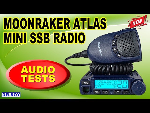 Moonraker Atlas Mini SSB Radio - Audio Test