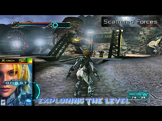 StarCraft: Ghost | Leaked Demo | level 2 | Scattered Forces | Exploring around the level.