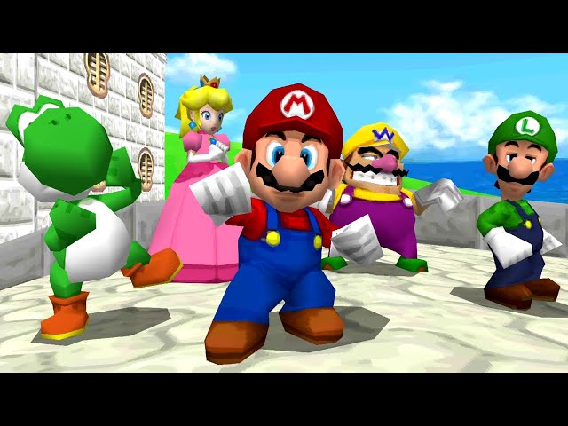 Super Mario 64 DS - Final Boss + Ending