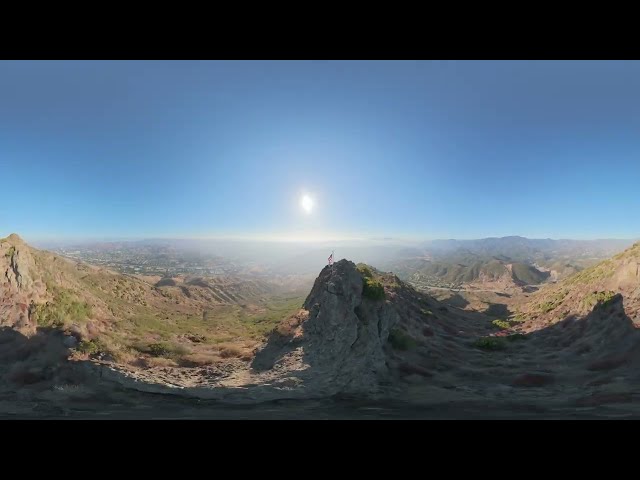 8K 360° VR - Lady Face Peak, Agoura Hills CA