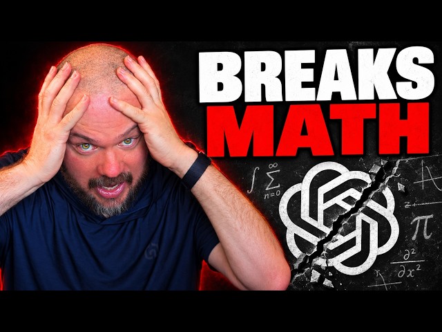 OpenAI's secret model just BROKE math...