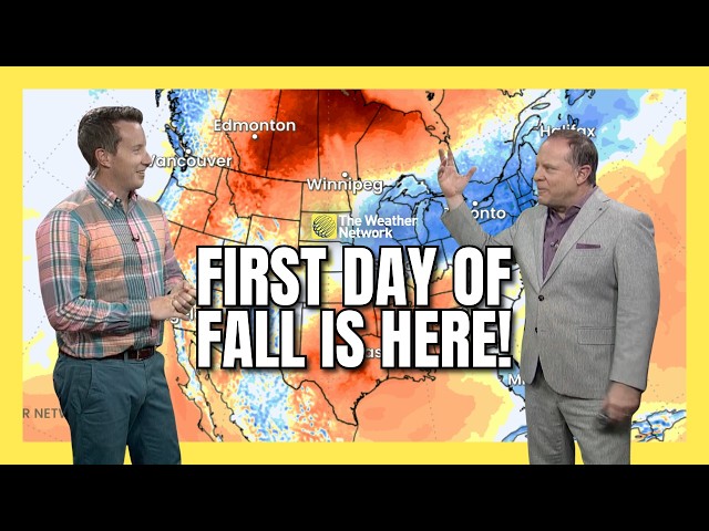 The first day of fall is here! What to expect from Canada's weather | #WeatherAM