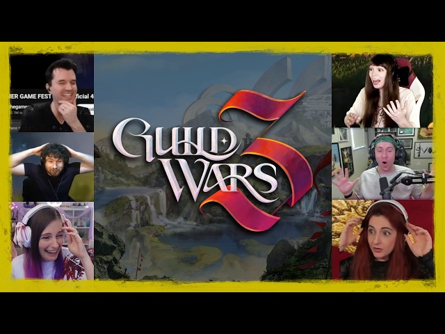 GW2 Streamers React to GW3 Announcement - Live Reaction Compilation